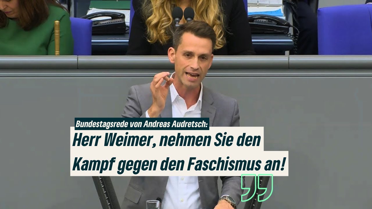 Andreas Audretsch (Grüne) im Bundestag: 
