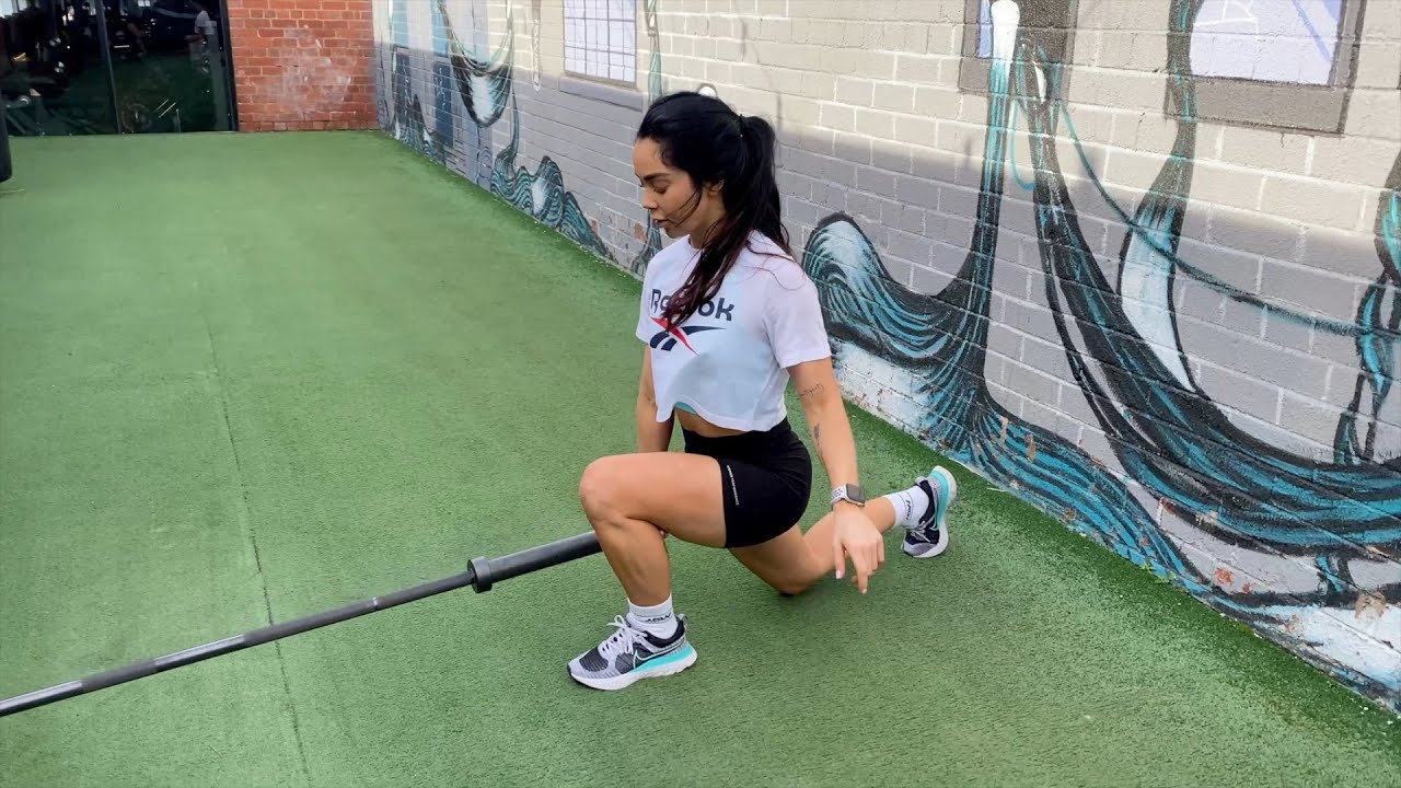 T BAR REVERSE LUNGE YouTube