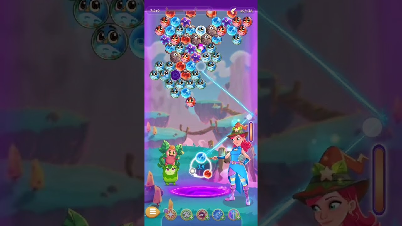 Bubble Witch Saga 3 Level 5604