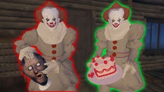 Bad Pennywise Vs Good Pennywise vs Granny funny animation part 243