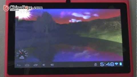 Q88 Allwinner A13 4GB DDR3 512MB 7inch Capacity Touch Screen Android 4.0 Camera Tablet PC