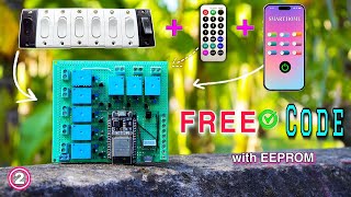 8 Channel 4-Way Complete Home Automation Using Arduino ESP32 in Hindi (Part - 2)