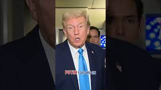 Trump says he won't meet with Putin until he's ready to make a deal #foxnews #news #us #fox #russia
