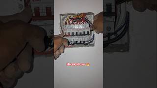 M C B BOX fitting #electrical #motivation #shortviral #home #wiring