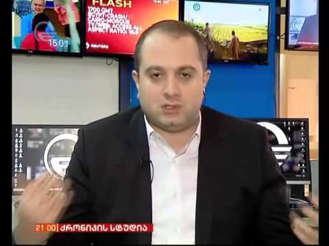 ირაკლი ჩიქოვანი გადაცემაში \"ქრონიკის სტუდია\"