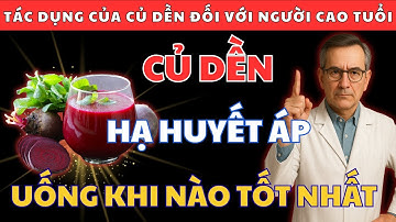Nước Ép Củ Dền Hạ Huyết Áp: Uống Lúc Nào Tốt Nhất Cho Người Cao Tuổi?