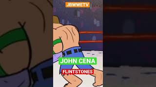 John Cena Visits The Flintstones