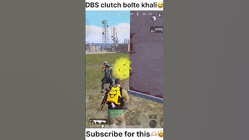 1v2 clutch with DBS😅 #bgmi #viral #pubgmobile #shortvideo #youtubeshorts #shortsviral #shorts #1v2