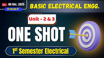 One Shot || Basic Electrical Engg.(U-2 & 3) || Polytechnic 1st Semester Electrical