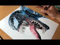 Drawing Venom (Tom Hardy)  - Timelapse | Artology