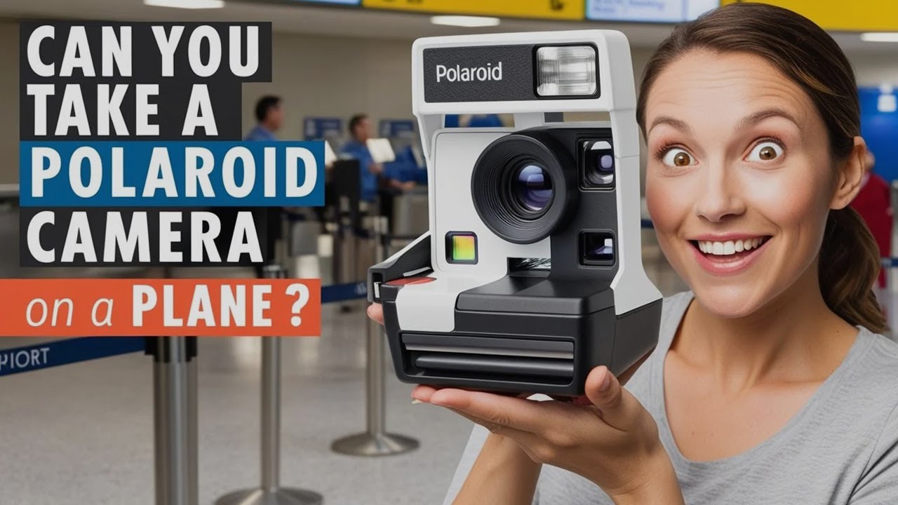 Can You Take a Polaroid Camera On a Plane? - YouTube