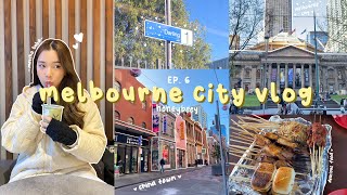 [eng] melbourne city vlog 🇦🇺 || china town 🏮, foods 🍢, desserts🧋🍨 || AUSTRALIA TRIP VLOG EP. 6