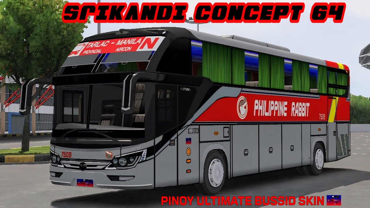PHILIPPINE RABBIT 7509 | SRIKANDI CONCEPT 64 | BUSSID SKIN | C11 - YouTube