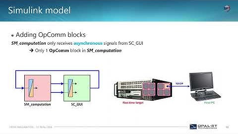 How to add and place OPCOMM block