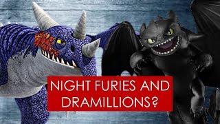 A Night Fury met the Dramillions? THEORY [ HTTYD l Race to the Edge ]