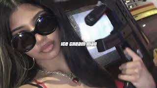 ice cream man - tyga [sped up] Resimi