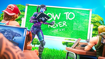 HOW TO NEVER LOSE A 1V1 AGAIN FORTNITE ZONE WARS (HIGHGROUND RETAKE TUTORIAL)