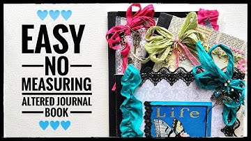 Altered Composition Book Journal - Easy - No Measuring