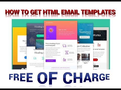 How To Get Responsive Html Email Templates For Free