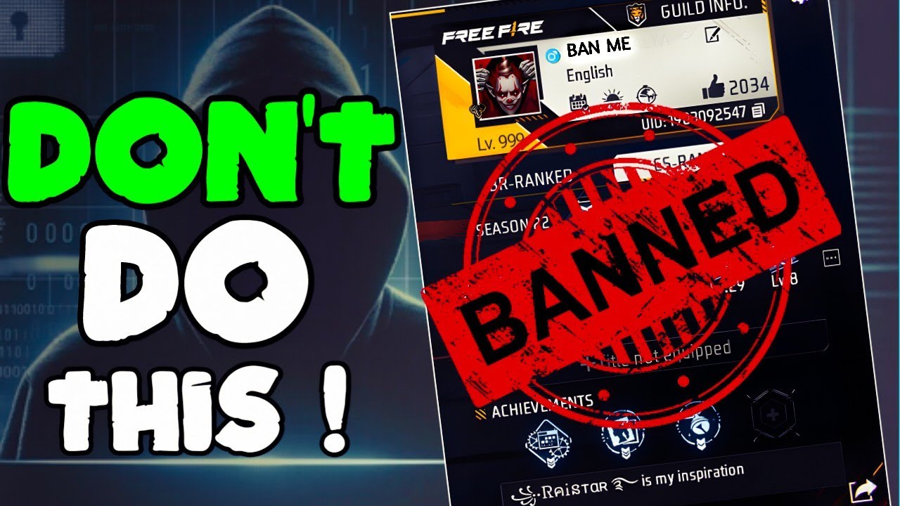 Doing Most Common Mistakes To *BAN* My Own Id || ID BAN #1
