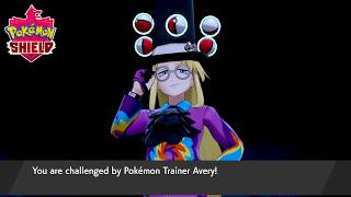Pokémon Shield - Pokémon Trainer Avery Rematch