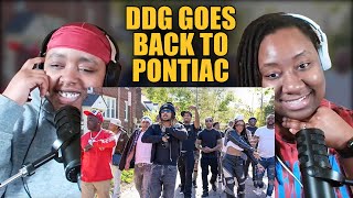 DDG Goes Back To His Hood in Pontiac