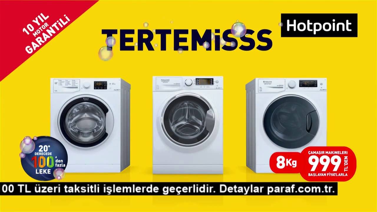 HOTPOINT DIRECT INJECTION ÇAMAŞIR MAKINESİ YouTube
