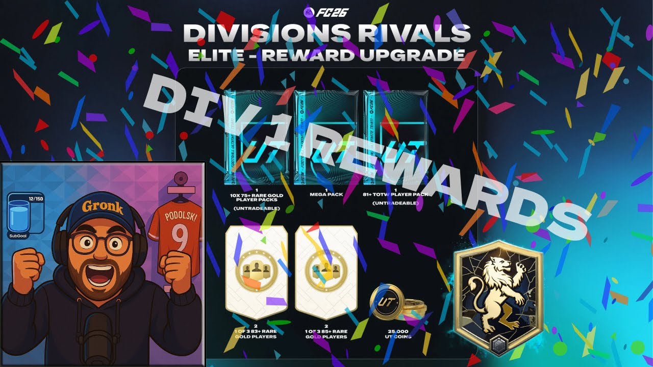 OMG !!!!!! THE FIRST DIVISION RIVALS REWARDS OF FC26! 🚀 - YouTube