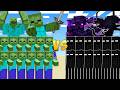 ZOMBIE ARMY vs ENDERMEN in Mob Battle Mp3 Song