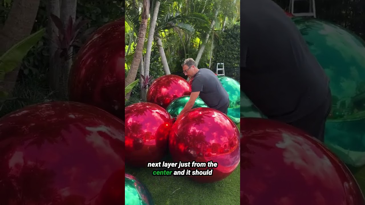 Big Shiny Christmas Tree Setup instructions