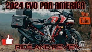 2024 Harley-Davidson CVO Pan America Ride and Review #motorcycle #cvo #panamerica