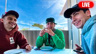 COMIENDO CON QUEVEDO Y GLOOSITO 😨🎶 (clickbait)