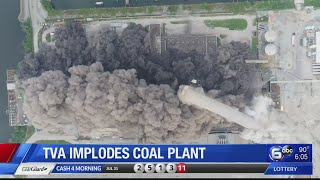 TVA implodes coal plant