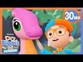 How To Meet Dinosaurs in Blippi's Playground! | BEST OF BLIPPI PLAYS ROBLOX! | Educational Games