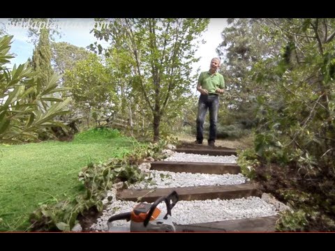 Video: Ideas de peldaños caseros: cómo hacer peldaños para el jardín