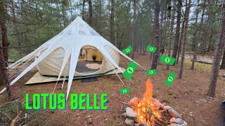 My most expensive tent WORTH IT? Honest review of a Lotus Belle tent