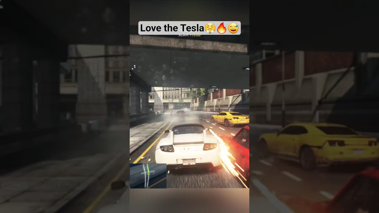 Love the Tesla😤🔥😅 