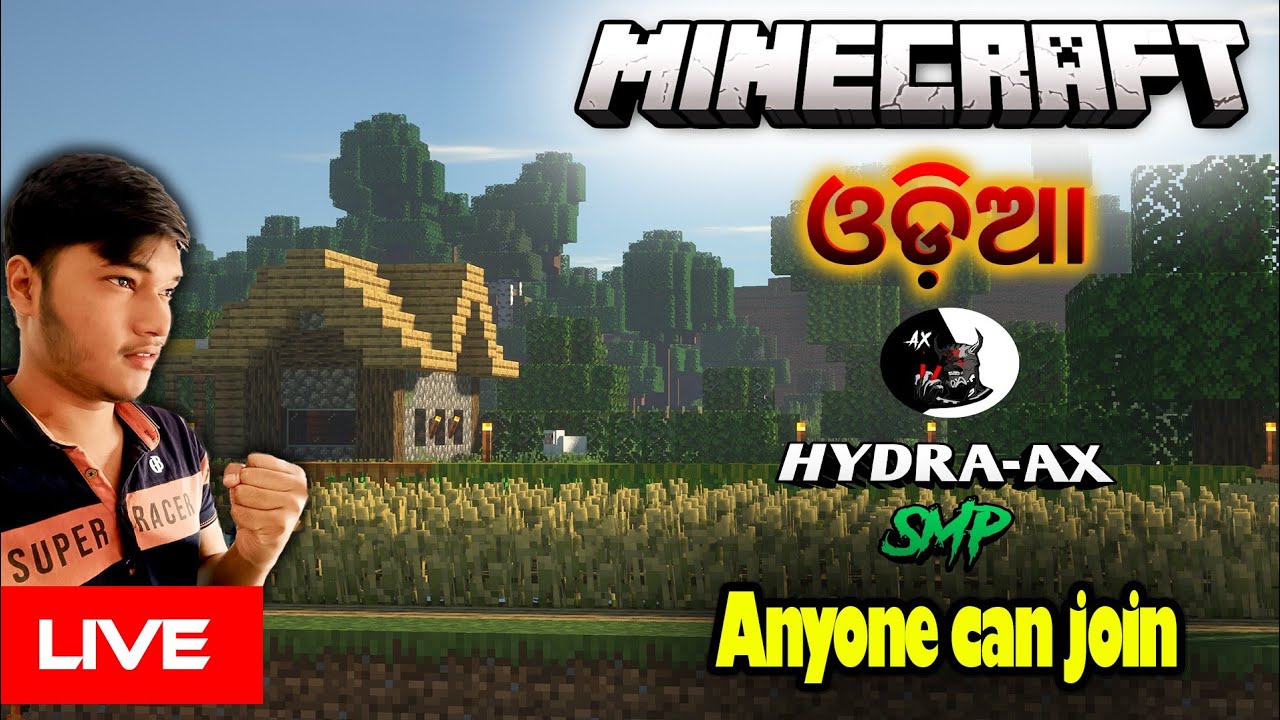 Minecraft :Live stream | Sp-Ax Smp | I Am Ax Odia | Odia Gamer