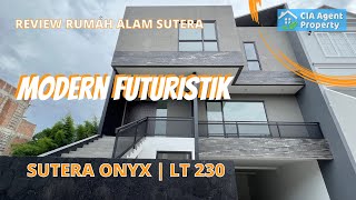 Sutera Onyx Review Rumah Design Modern Futuristik