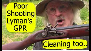 Extremely Poor Shooting - Lymans Great Plains Rifle Action! ( Cleaning too )
