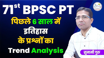 Bpsc 71st prelims | pre important topic | Trend Analysis BPSC Prelims Exam | #bpsc #71stbpsc #mains