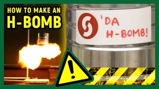 Hydrogen/Oxygen Coffee Can Explosion!