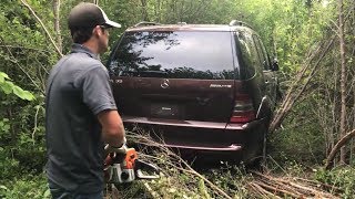 I Needed a Chainsaw to Extract My Stolen Mercedes ML55 AMG