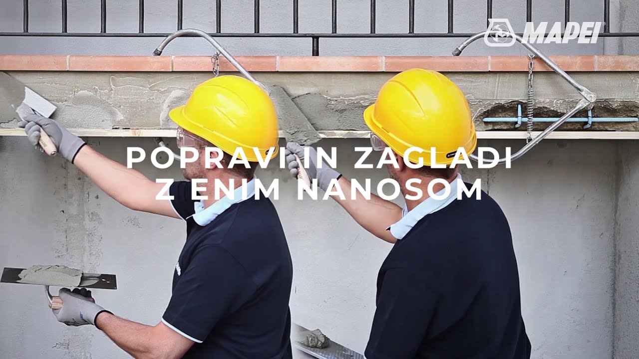 video_Sanacija betonskih površin z malto Planitop Rasa & Ripara R4