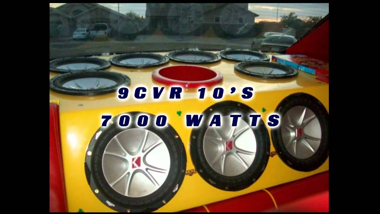 SPEAKERS GOING HAMMER CONTEST Lucky Charm Chevy YouTube