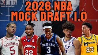 2026 NBA Mock Draft 1.0 | Full 2 Rounds!