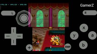 Citra MMJ 3ds on Android - Mario and Luigi Bowser&#39;s Inside Story Gameplay