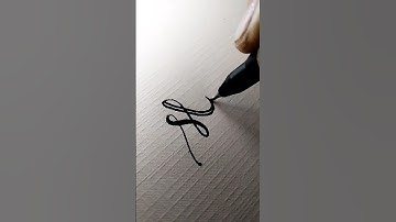 Easy and beautiful cursive writing word star ⭐ |how to learn cursive| calligraphy🖊️