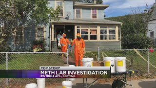 Meth investigation Corning