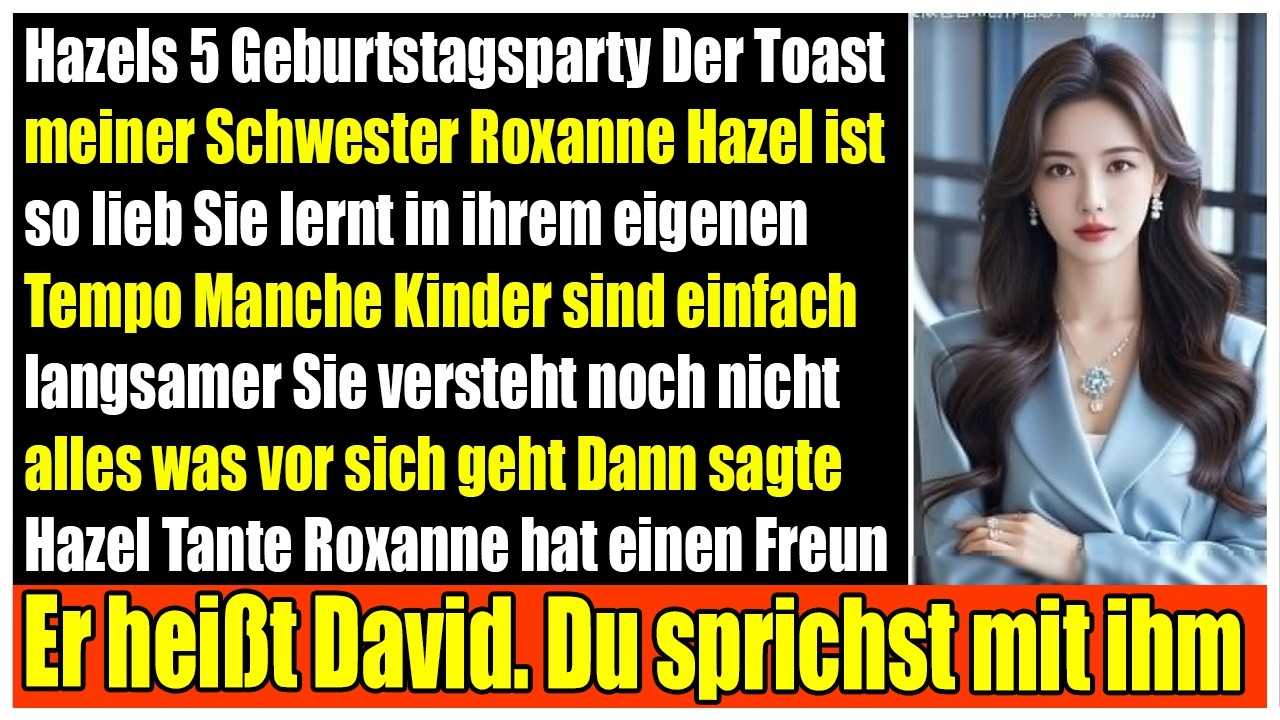 Auf ihrer 5. Geburtstagsfeier wurde meine Tochter Hazel als langsam bezeichnet dann stand